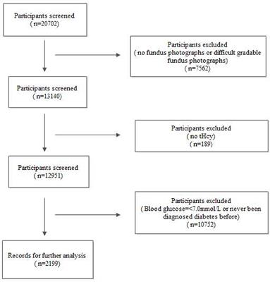 Association Between Folic Acid Supplementation and Retinal Atherosclerosis in Chinese Adults With Hypertension Complicated by Diabetes Mellitus